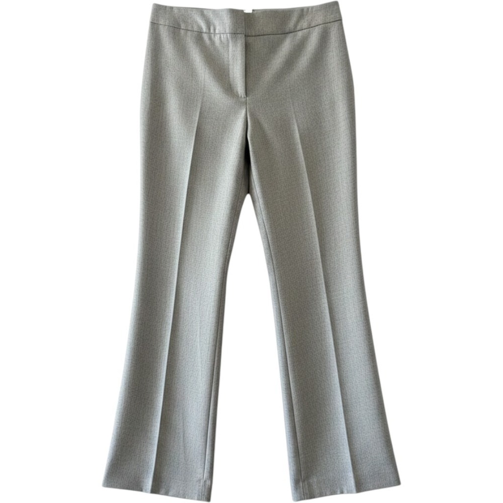 NWT Women's 6 Wool Signature Fit Wool Blend Herringbone Trousers Ann Taylor